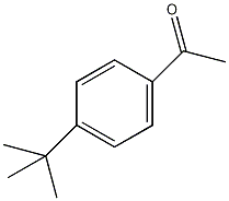 4-叔丁基苯乙酮结构式