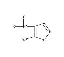 5-甲基-4-硝基异噻唑结构式