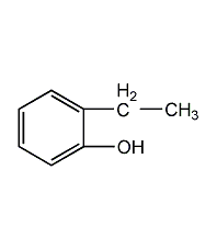 2-乙基苯酚结构式