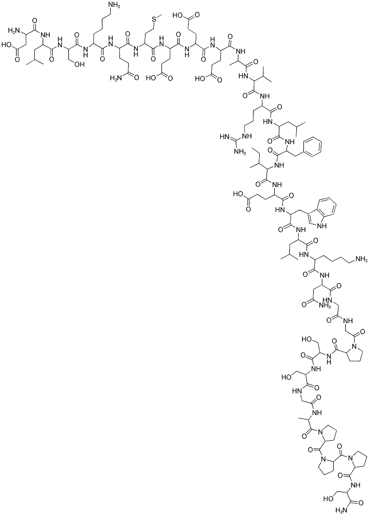 艾塞那肽结构式