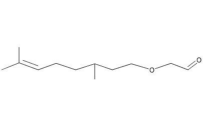 香茅基乙醛基醚结构式