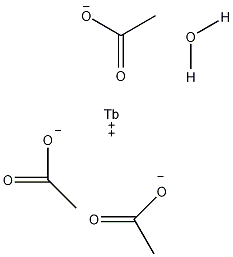 水合乙酸铽结构式