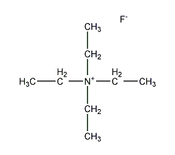 氟化四乙胺二水结构式