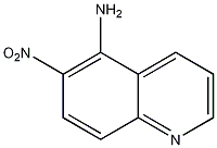 5-氨基-6-硝基喹啉结构式