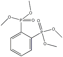 1,2-双(二甲氧基磷酰基)苯结构式