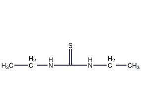 1,3-二乙基硫脲结构式