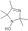 1-羟基-2,2,4,5,5-五甲基-3-咪唑啉结构式