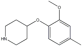 4-(2-Methoxy-4-methylphenoxy)piperidine