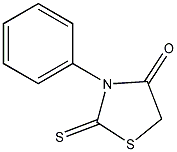 N-苯基绕丹宁结构式