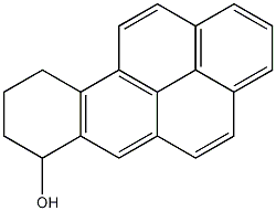 7,8,9,10-四氢苯并[a]芘-7-醇结构式