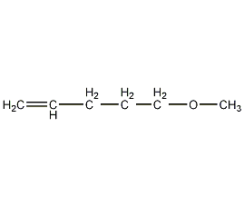5-甲氧基-1-戊烯结构式