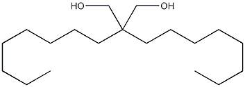 2,2-二辛基-1,3-丙二醇结构式