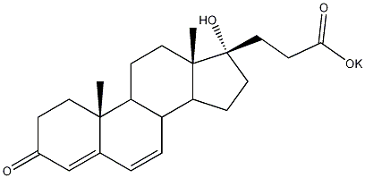 坎利酸钾盐酸盐结构式