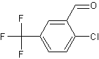 2-氯-5-(三氟甲基)苯甲醛结构式