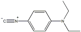 4-二乙胺基苯基异腈结构式