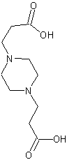 1,4-Bis(2-carboxyethyl)piperazine