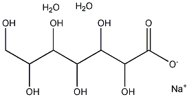 葡庚糖酸钠二水结构式