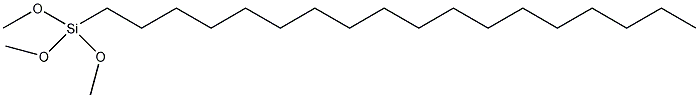 正十八烷基三甲氧基硅烷结构式