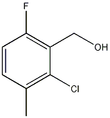 2-氯-6-氟-3-甲基苯甲醇结构式