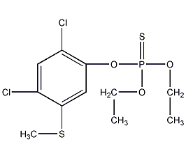 虫螨磷Ⅲ结构式