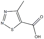 4-甲基-1,2,3-噻二唑-5-羧酸酰肼结构式
