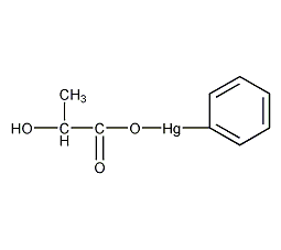 苯基乳酸汞结构式