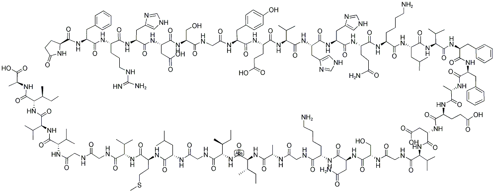 (Pyr3)-淀粉β-蛋白结构式