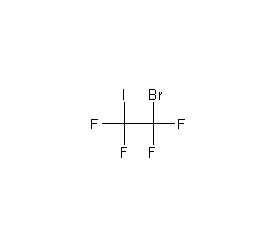 1-溴-2-碘四氟乙烷结构式