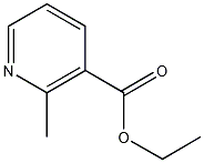 2-甲基烟酸乙酯结构式