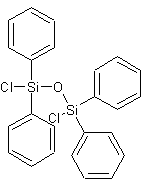 1,3-二氯四苯基二硅氧烷结构式