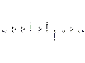 2,4-二氧代庚酸乙酯结构式