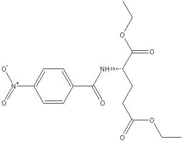 N-(4-Nitrobenzoyl)-L-glutamic acid diethylester