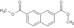 2,7-萘二羧酸二甲酯结构式