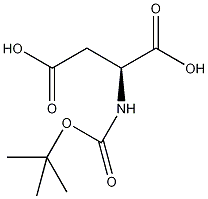 BOC-L-天冬氨酸结构式