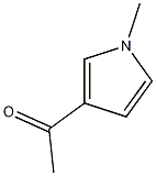 3-乙酰-1-甲基吡咯结构式