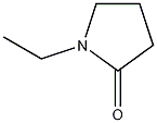 1-乙基-2-吡咯烷酮结构式
