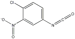4-氯-3-硝基苯基异氰酸酯结构式