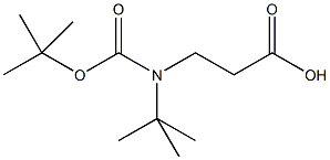 丁氧羰基-ß叔5-溴尿嘧啶-丙氨酸羟基结构式