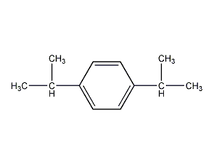 1,4-二异丙苯结构式