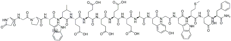 大胃泌素I,人结构式