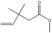 3,3-二甲基-4-戊烯基酸甲基醚结构式