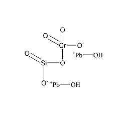 碱式硅铬酸铅结构式