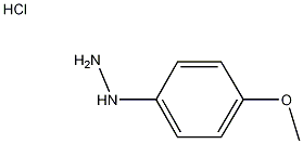 4-甲氧基苯肼盐酸盐结构式