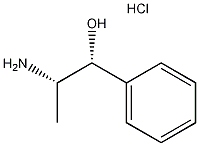 盐酸去甲麻黄碱结构式