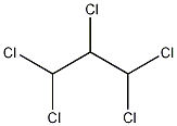 1,1,2,3,3-五氯丙烷结构式