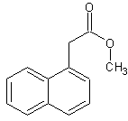 1-萘乙酸甲酯结构式