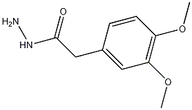 3,4-二甲氧基苯乙酸 肼结构式