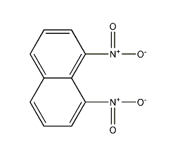 1,8-二硝基萘结构式