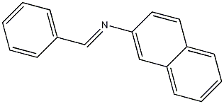 苯亚甲基-2-萘胺结构式