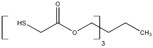 三羟甲基丙烷三(2-巯基乙酸酯)结构式